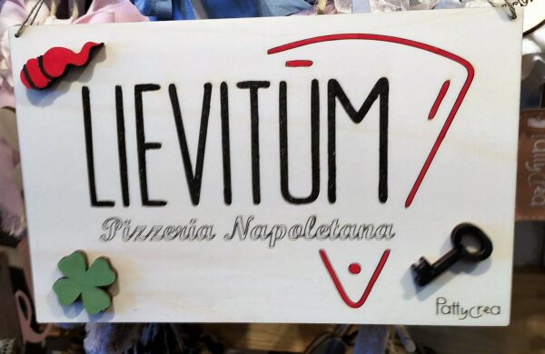 Logo legno personalizzato Lievitum 2933