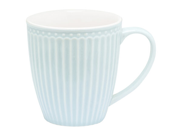 Tazza in porcellana Alice celeste Greengate