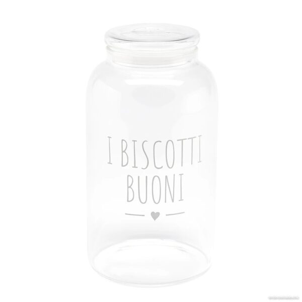 Vaso borosilicato "I biscotti buoni" 2300ml Nuvole di Stoffa