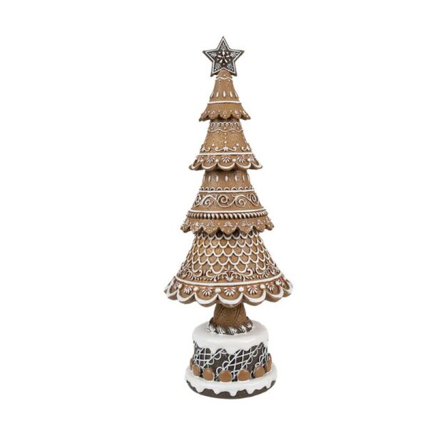 Albero di natale marrone 16x42cm Clayre